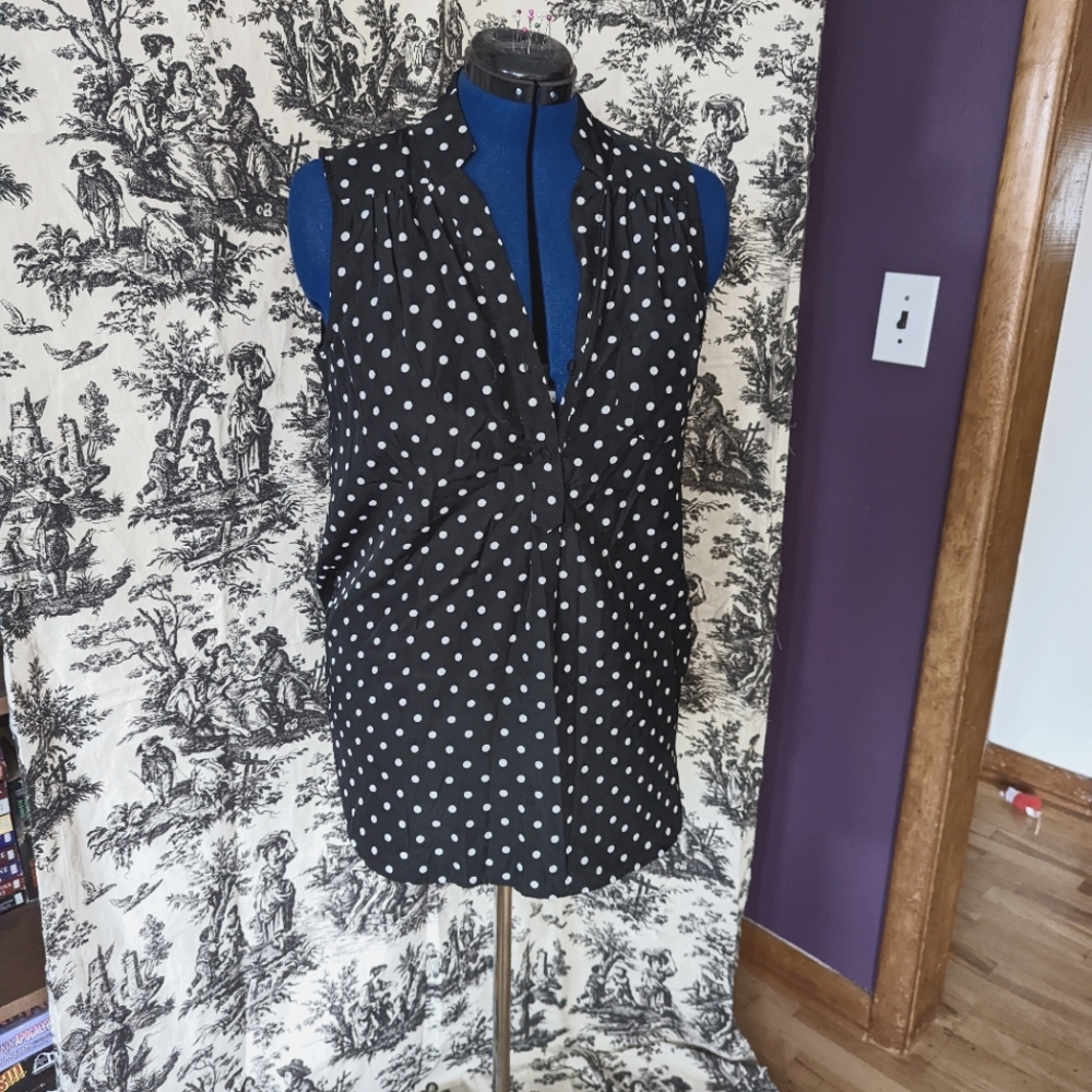 Myrtlewood tunic top sz L